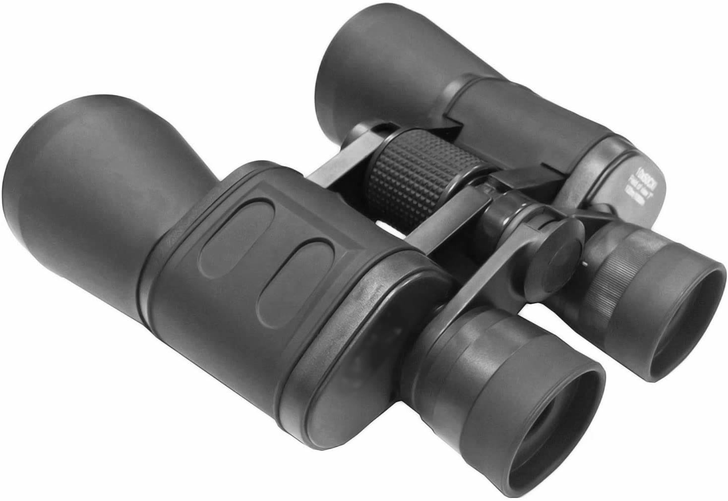 Serious User Binoculars with Anti Glare, Coated Optics, Lightweight Alloy Body and Powerful Magnification for Birdwatching, Astronomy, Sports and Wildlife (10x50)